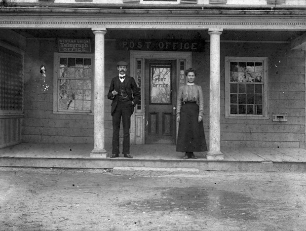 Rare Photo of East Hampton Post Office