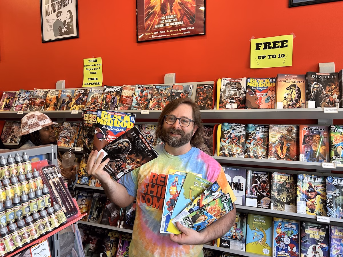 Josh Darbee of Red Shirt Comics.