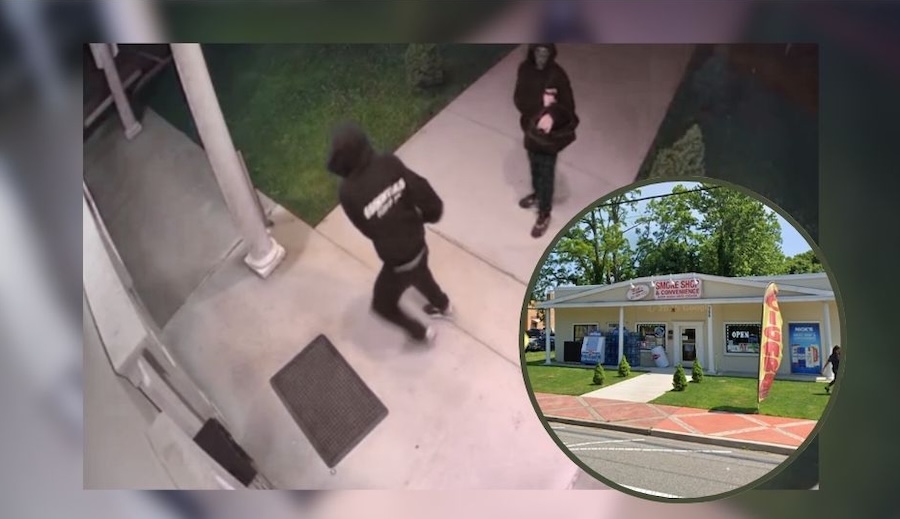 WATCH: Two People Caught on Video Breaking Into Rocky Point Smoke Shop