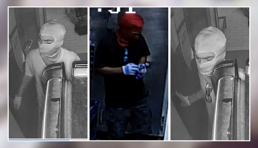 Police Seek Masked Man After Break-In at All American Hamburger Drive-In in Massapequa