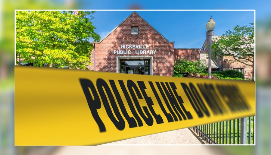 Hicksville library evacuated after bomb threat, nearby schools placed on lockout