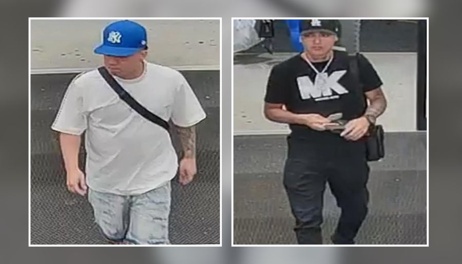 Police Seek 2 Men Accused of Stealing $760 in Clothing From Huntington Burlington
