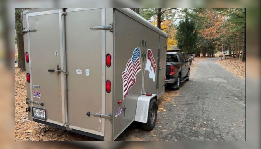 Police Seek Suspect Who Stole Trailer From Port Jefferson Station Church