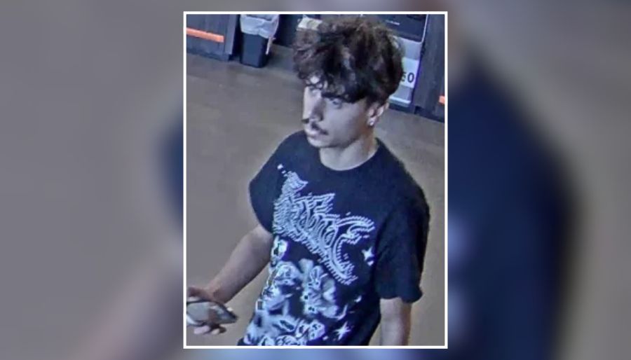Man wanted by Suffolk County police in connection with the theft of $853 worth of tools from a Coram Home Depot on Oct. 7, 2026.