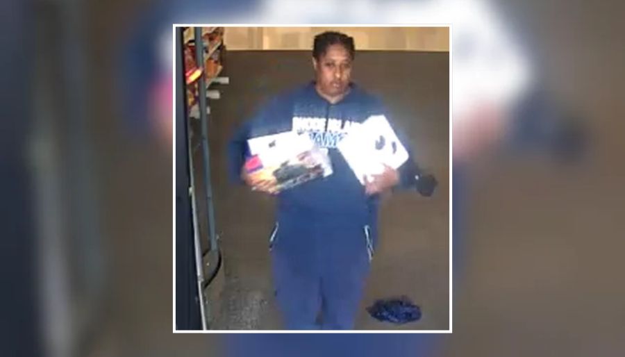 Woman wanted by Suffolk County police in connection with the theft of approximately $450 in electronics from a Target store in Selden on Sept. 30, 2026.